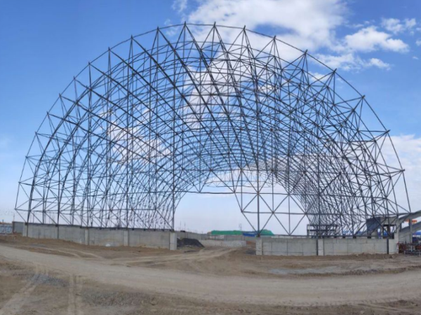 蛟河体育场网架结构